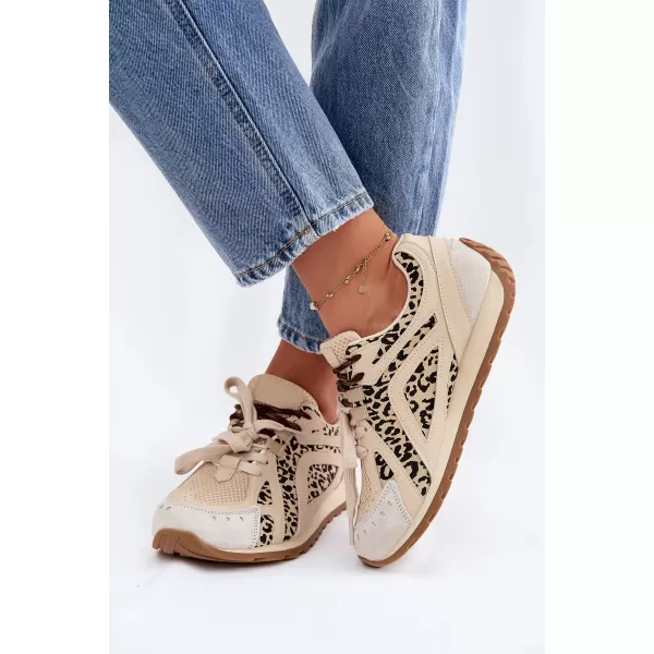  Ženske tenisice BIG STAR SHOES TT274549 BEŽ 