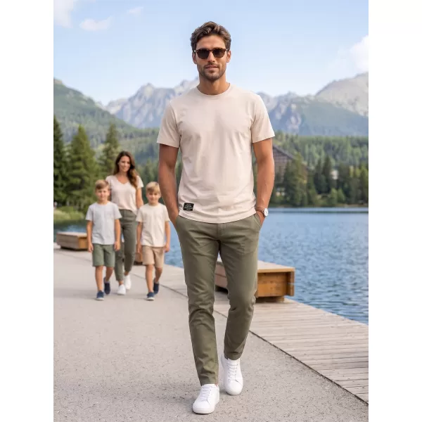  Muška majica kratkih rukava ALTISPORT NP/ALMST20001 PRIRODNI 
