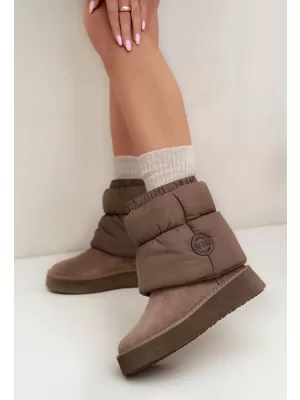 Ženski snjegovići BIG STAR SHOES UU274732 TAMNO BEŽ