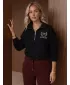 Ženski sweatshirt DSTREET BY1573 CRNA