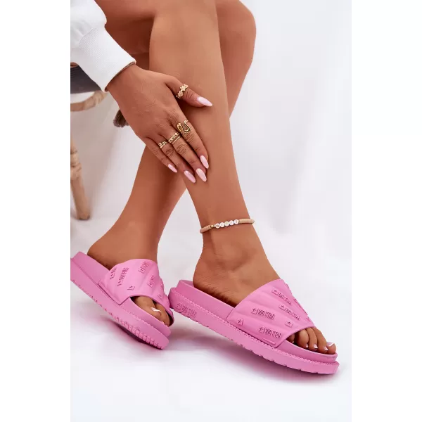 Ženske papuče BIG STAR SHOES RR274A541 RUŽIČASTA 