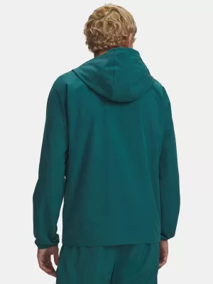 Muška jakna UNDER ARMOUR VIBE WOVEN JACKET 6003001-338 ZELENA