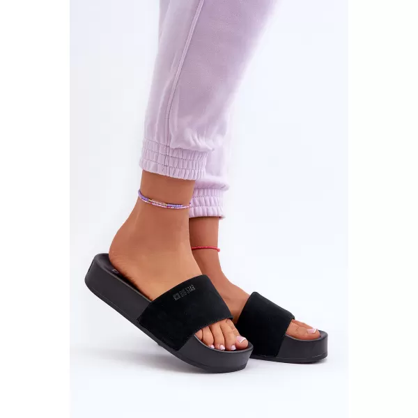  Ženske papuče BIG STAR SHOES NN274A670 CRNA 