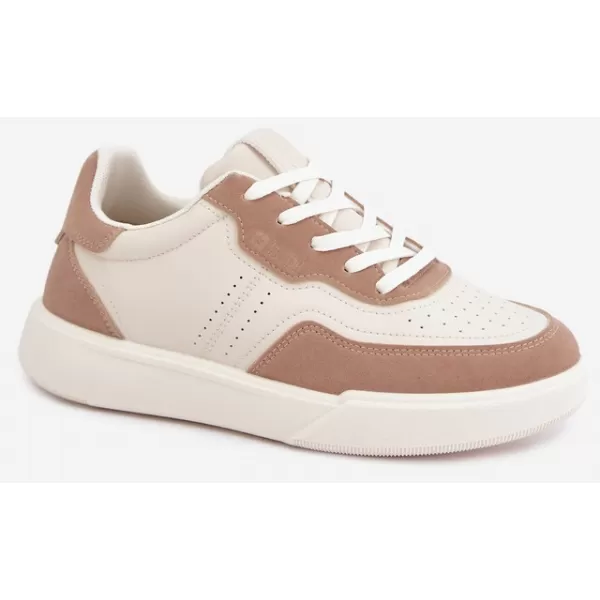  Ženske tenisice BIG STAR SHOES UU274275 BIJELO/BEŽ 