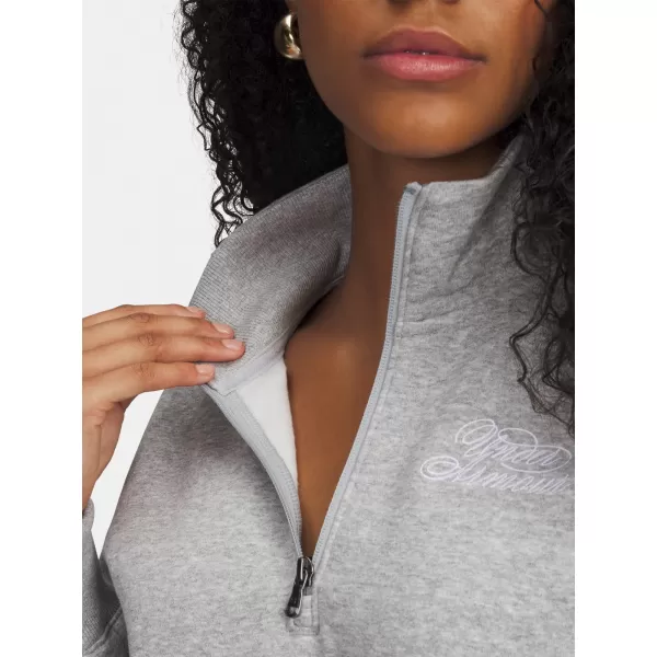  Ženski sweatshirt UNDER ARMOUR RIVAL FLEECE SCRIPT HZ 6012292-011 SIVA 