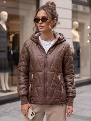 Ženska jakna DSTREET TY5782 SMEĐA