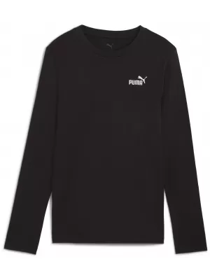 Ženska majica PUMA ESS SMALL NO. 1 LOGO LONGSLEEVE TEE 682380-01 PUMA CRNA