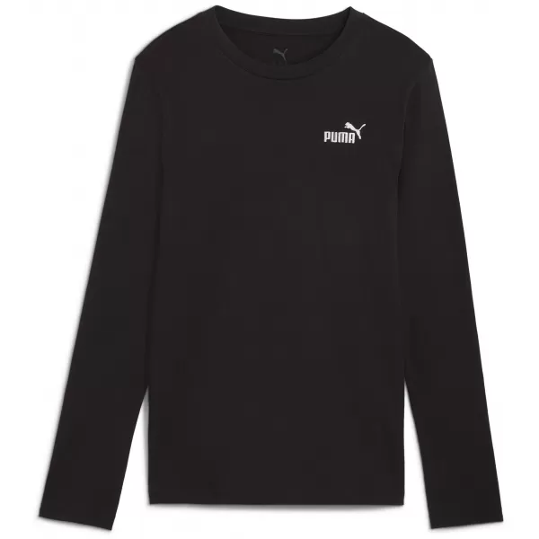  Ženska majica PUMA ESS SMALL NO. 1 LOGO LONGSLEEVE TEE 682380-01 PUMA CRNA 
