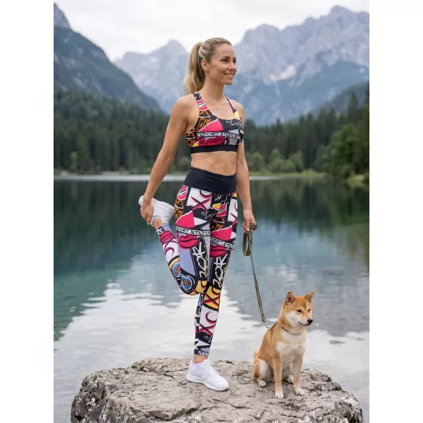  Ženske vrhunske duge funkcionalne tajice (nove veličine) ALTISPORT VOJ/ALW041LEG05 CRNA 