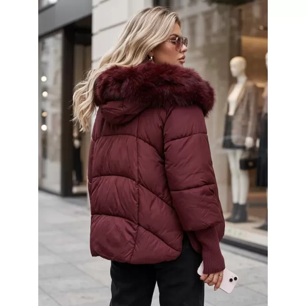  Ženska jakna DSTREET TY5992 TAMNOCRVENA 