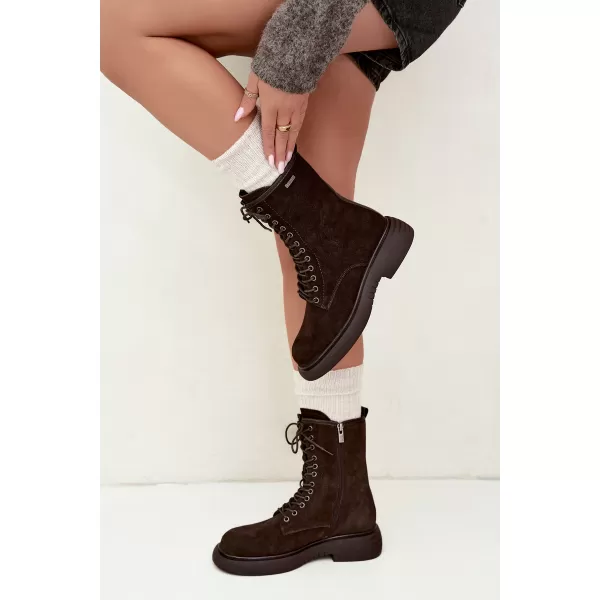  Ženske cipele BIG STAR SHOES UU274612 SMEĐA/BEŽ 