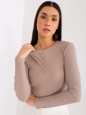 Ženska bluza BASIC FEEL GOOD RV-BZ-9211.26X TAMNO BEŽ