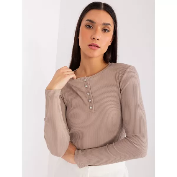 Ženska bluza BASIC FEEL GOOD RV-BZ-9211.26X TAMNO BEŽ 