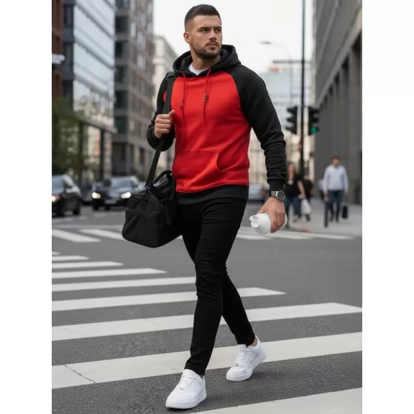  Muški sweatshirt DSTREET BX5491 CRVENA 