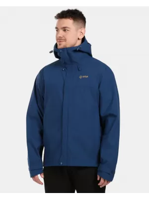 Muška hardshell jakna KILPI MONTANA-M 1M0102KI TAMNOPLAVA