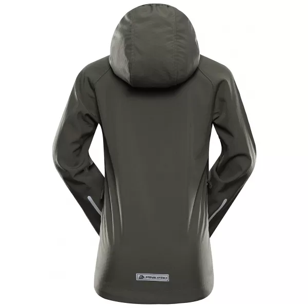  Dječja softshell jakna ALPINE PRO HOORO 2 KUHANI BOSILJAK 