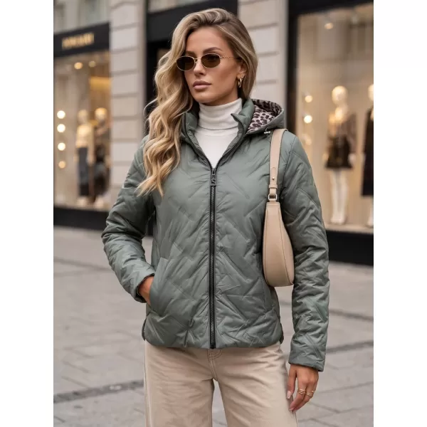  Ženska jakna DSTREET TY5775 ZELENA 