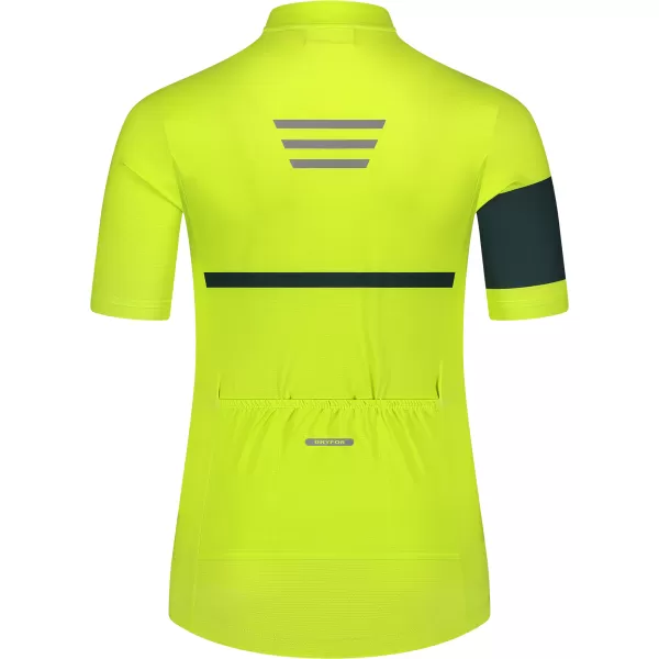  Ženski biciklistički dres NORDBLANC ENTHUSIAST NBSLF8084 ZELENA 