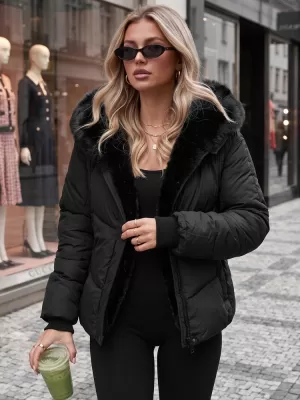 Ženska jakna DSTREET TY5982 CRNA