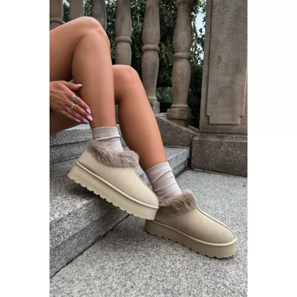  Ženski snjegovići BIG STAR SHOES UU274204 BEŽ 
