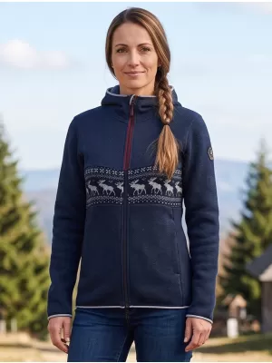 Ženski topli džemper ALPINE PRO NORESA MOONLIT OCEAN VARIJANTA PA