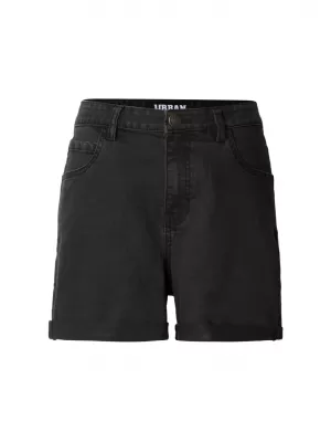 Ženske kratke hlače URBAN CLASSICS TB8371 CRNO OPRANO