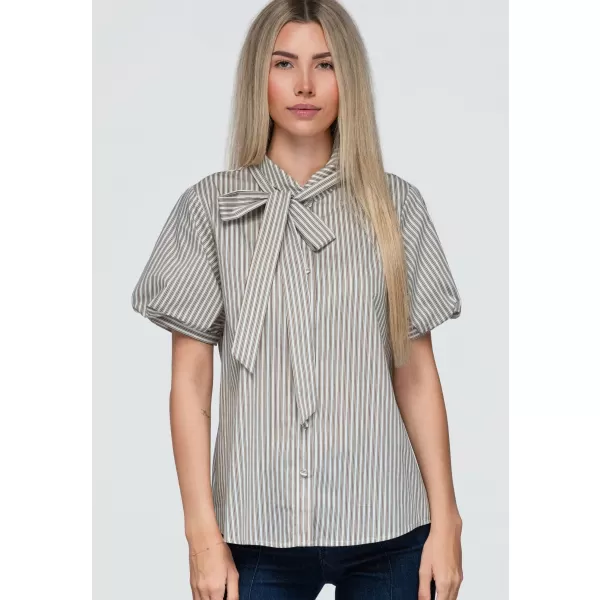  Ženska košulja OMBRE OW-SH-E0067 BEŽ 