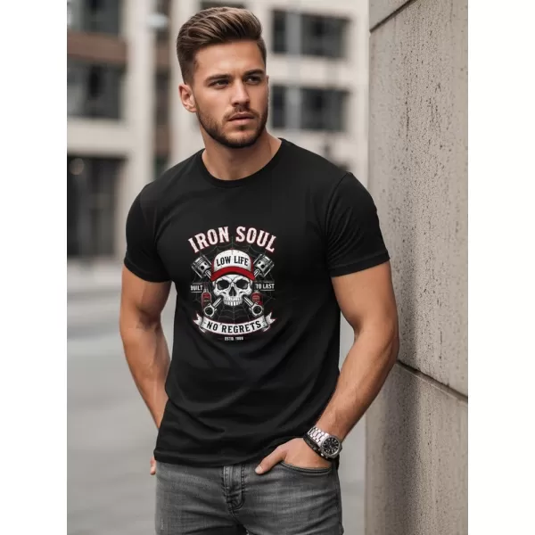  Muška majica kratkih rukava DSTREET NX0142R-BK CRNA 