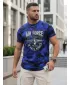 Muška majica kratkih rukava DSTREET NX2001R-RB-M PLAVA