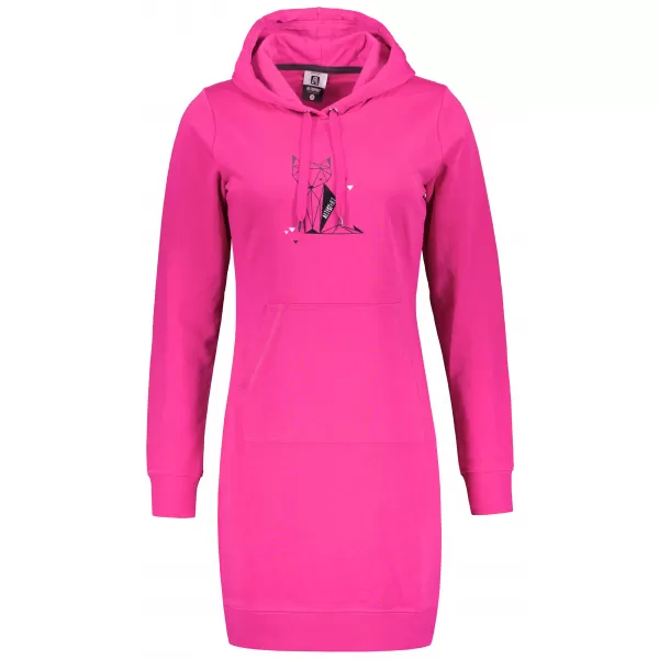  Ženska produžena majica ALTISPORT ALW091419 MAGENTA 