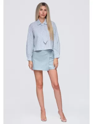 Ženska košulja OMBRE OW-SH-E0069 SIVA