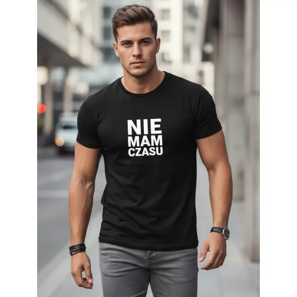  Muška majica kratkih rukava DSTREET NX0114R-BK CRNA 
