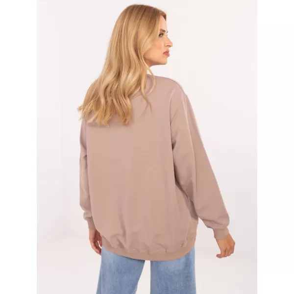  Ženski sweatshirt BASIC FEEL GOOD RV-BL-5185.79P TAMNO BEŽ 