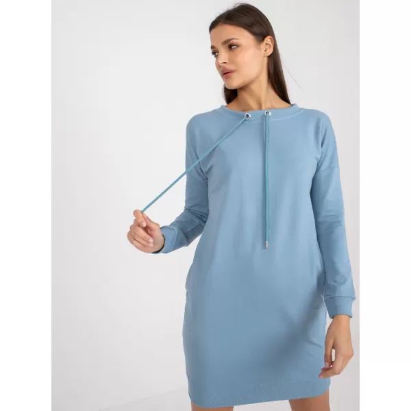  Haljina BASIC FEEL GOOD AP-SK-A-006.73 SVIJETLOPLAVA 