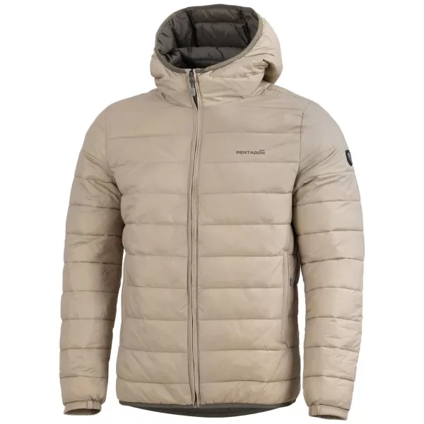  Muški kaput PENTAGON AURORA 2.0 PUFFER HOODED JACKET K08048-2.0 KAKI 