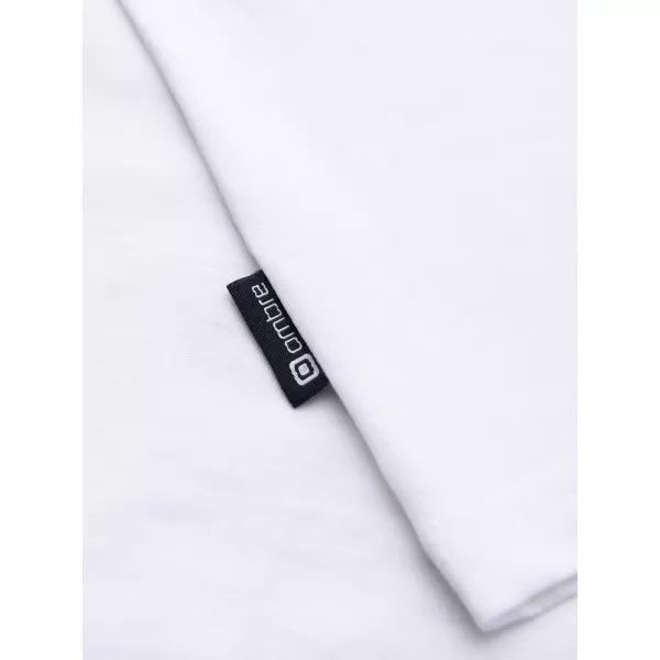  Muška majica kratkih rukava OMBRE OM-TSPT-0299 BIJELA 