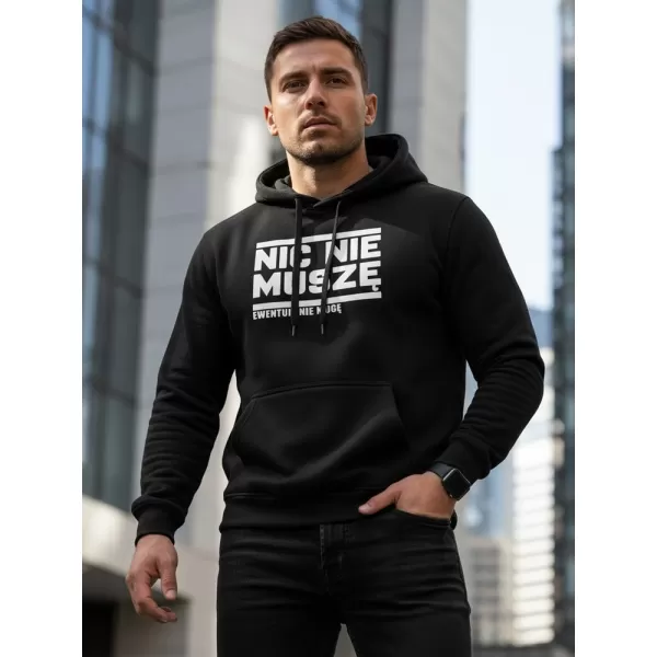  Muški sweatshirt DSTREET NX0025B-BK CRNA 