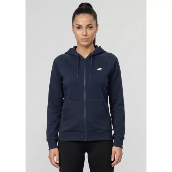  Ženski sweatshirt 4F WMM00TSWSF2535 NAVIKE 