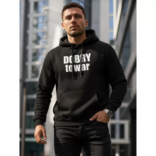  Muški sweatshirt DSTREET NX0018B-BK CRNA 
