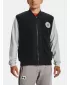 Muška jakna UNDER ARMOUR UA RIVAL FLC ALMA MATER BMBR 1366300-001 CRNA