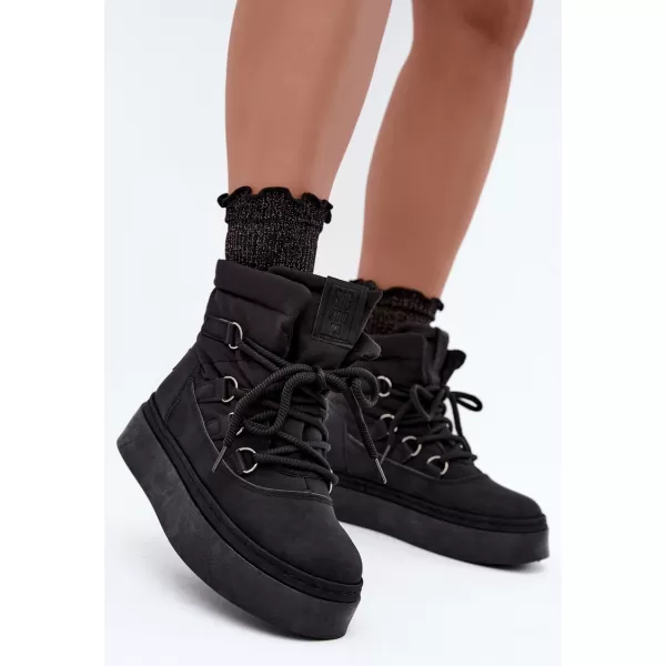  Ženski snjegovići BIG STAR SHOES UU274189 CRNA 