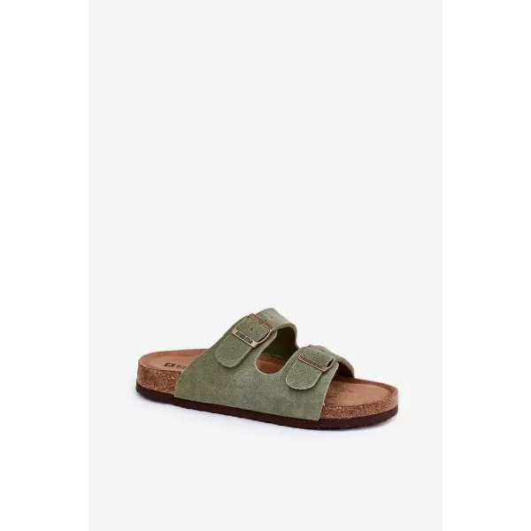  Ženske papuče BIG STAR SHOES RR274A393 ZELENA 