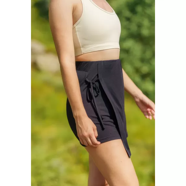  Ženska kratka suknja NORDBLANC CELESTE NBSSL8250 CRNA 
