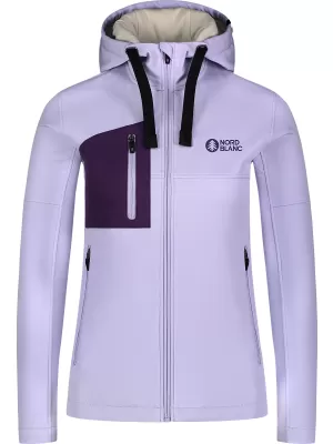 Ženski sweatshirt NORDBLANC HIDA NBSSL8342 LJUBIČASTA