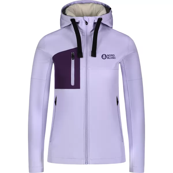  Ženski sweatshirt NORDBLANC HIDA NBSSL8342 LJUBIČASTA 