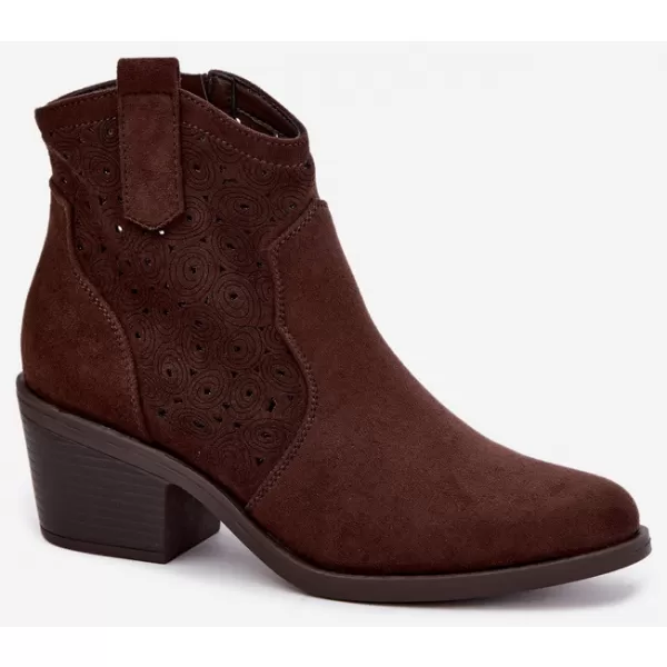 Ženske cipele S.BARSKI HY62-8147 KAKI 