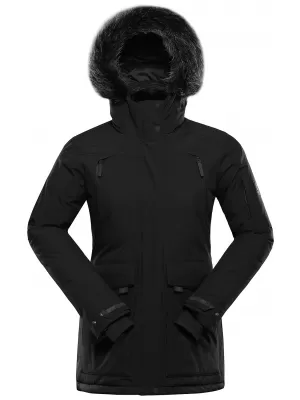 Ženska zimska jakna ALPINE PRO WERDA 3 CRNA