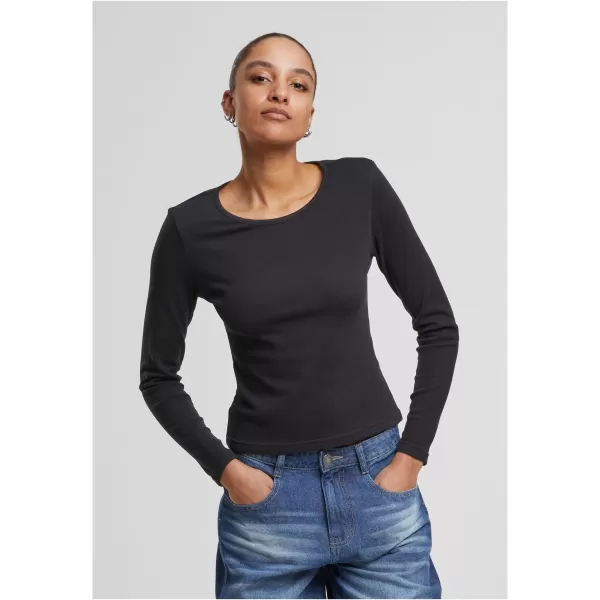  Ženska majica kratkih rukava URBAN CLASSICS TB7786 CRNA 