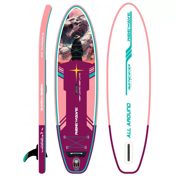  Daska za veslanje RIDEWAVE BLAZEBRAND 9'6'' COMBO NEODREĐENO 
