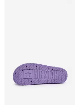 Ženske japanke BIG STAR SHOES LL274426 LJUBIČICA
